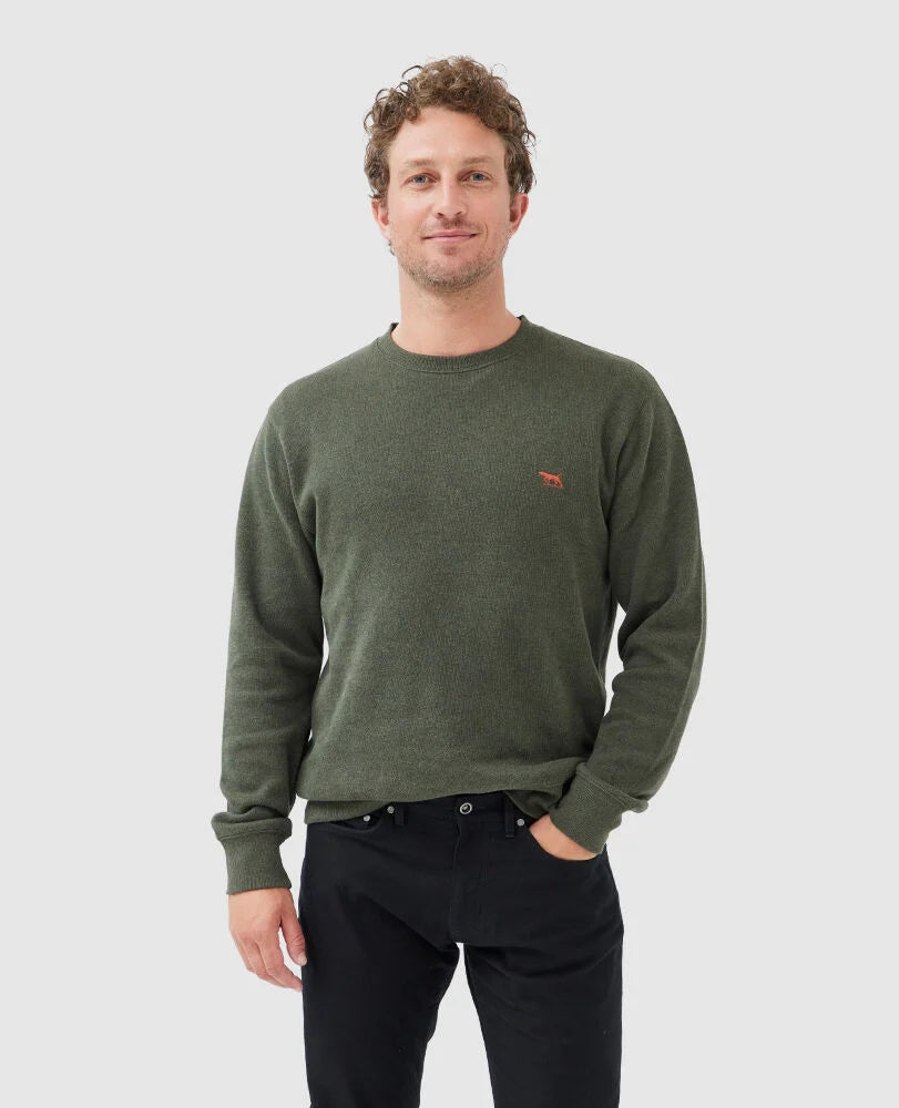 Gunn Crew Sweat Seaweed
