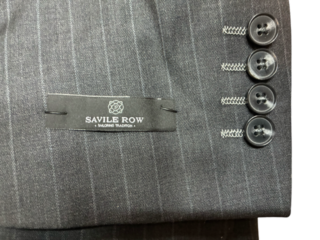 Saville Row Abram Pinstripe Suit