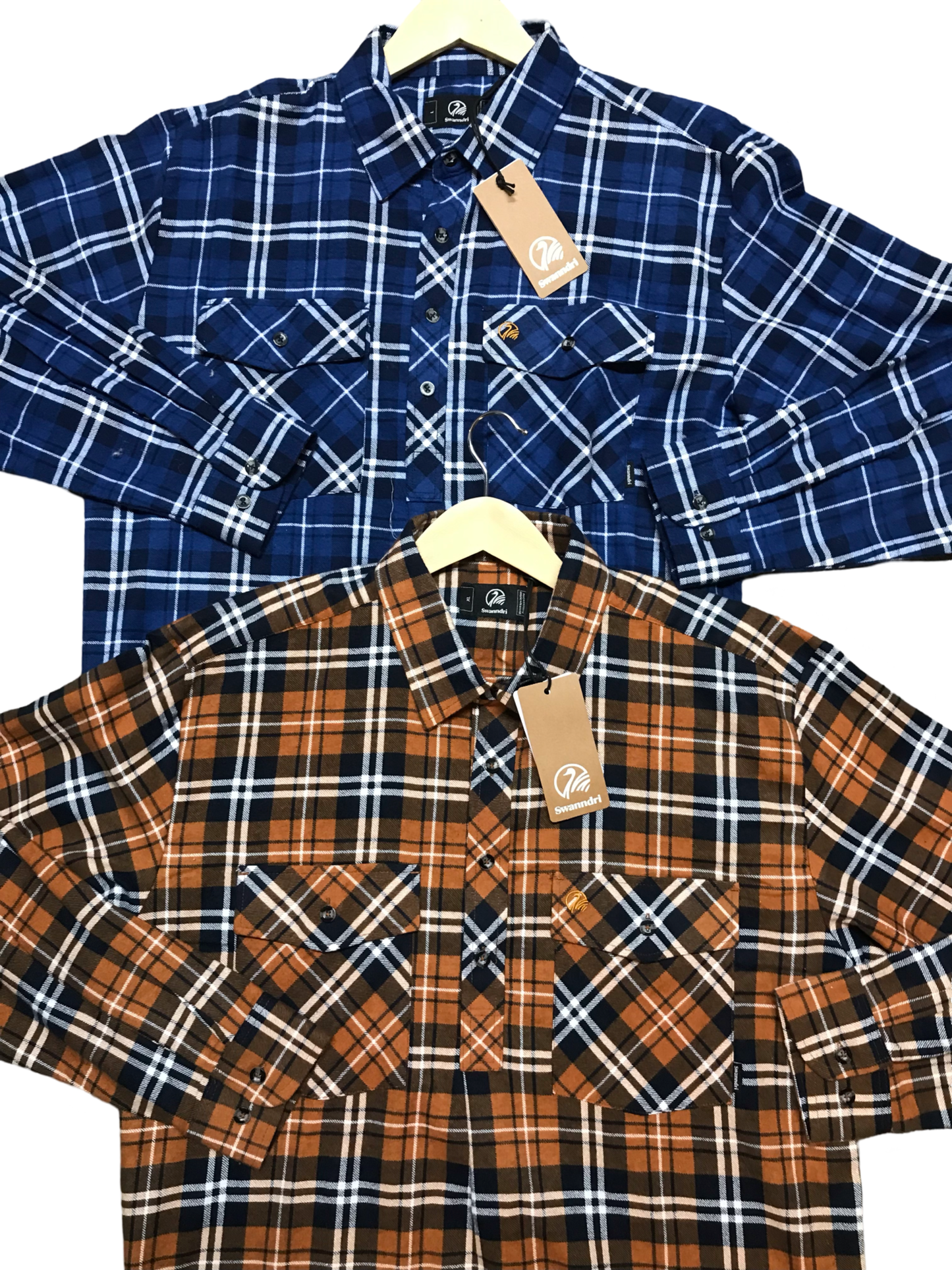 Swanndri Egmont Shirt Half Button Placket