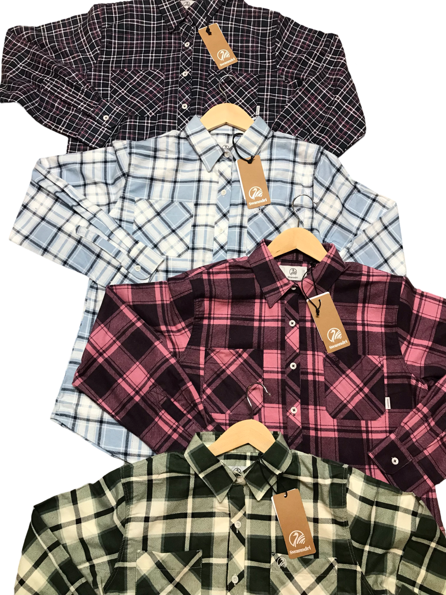 Women's swanndri Shirt Half Placket