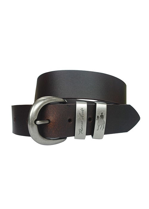 Thomas Cook Belt Twin Keeper Chocolate