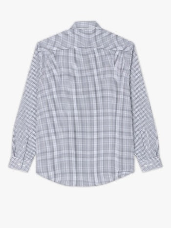 Collins Shirt Navy/White