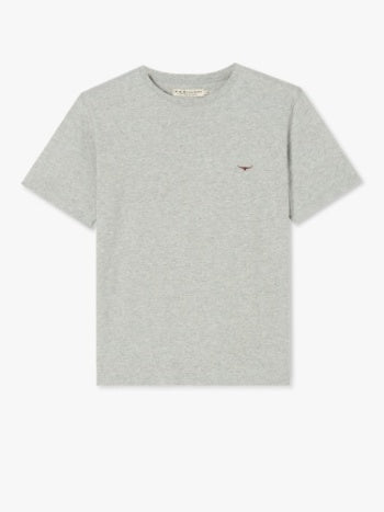 Parson T-Shirt Grey/Chestnut