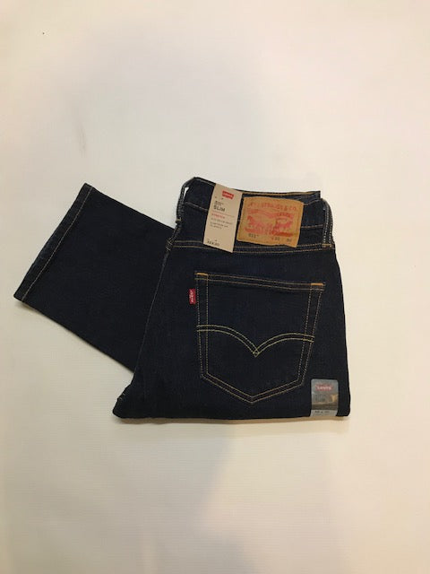 Levi s 511 Slim Fit Rinsey Dark Jean Bullick Blackmore McLeods Online Store