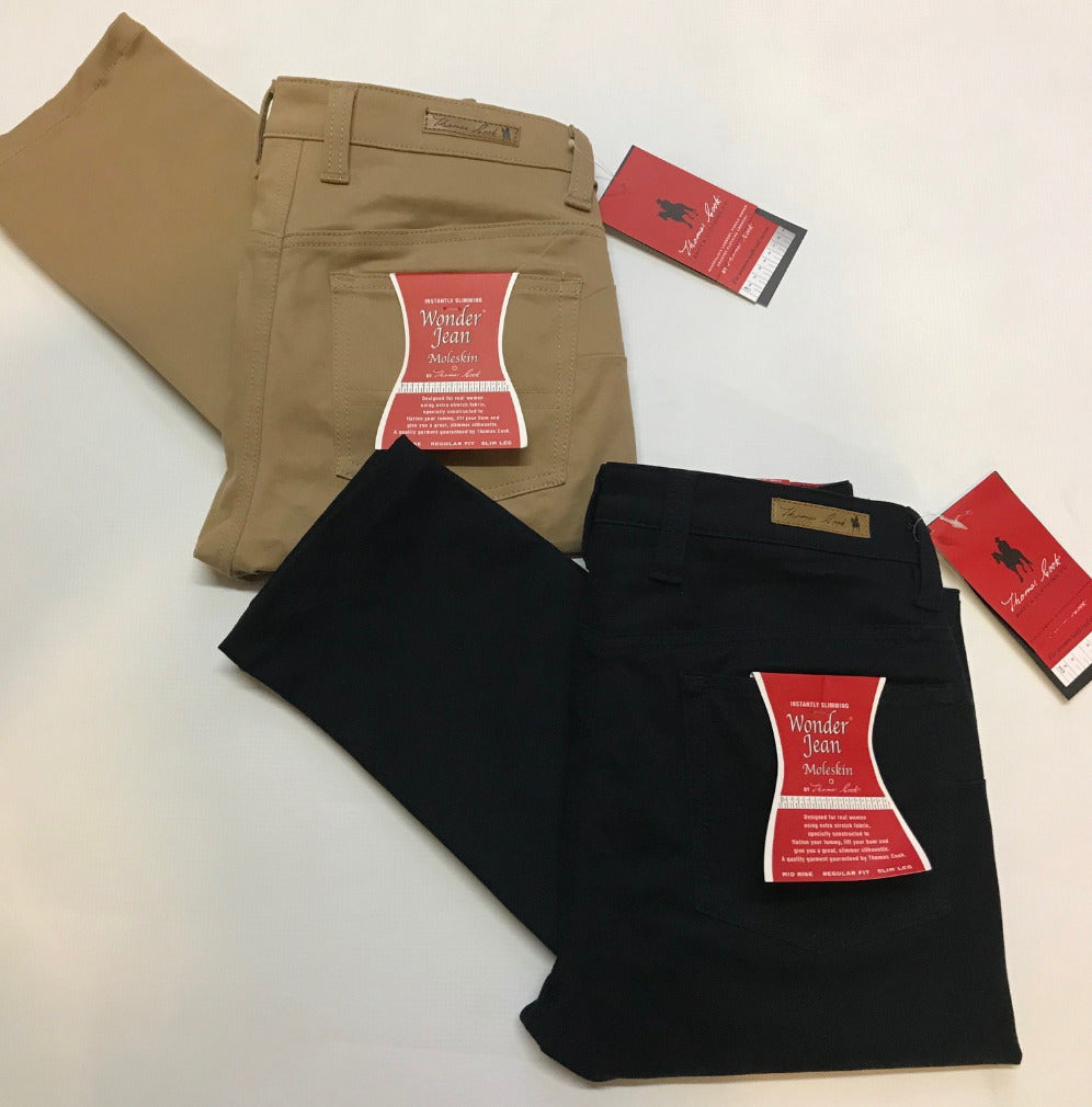 Thomas Cook Womens Womens Moleskin Wonder Jean