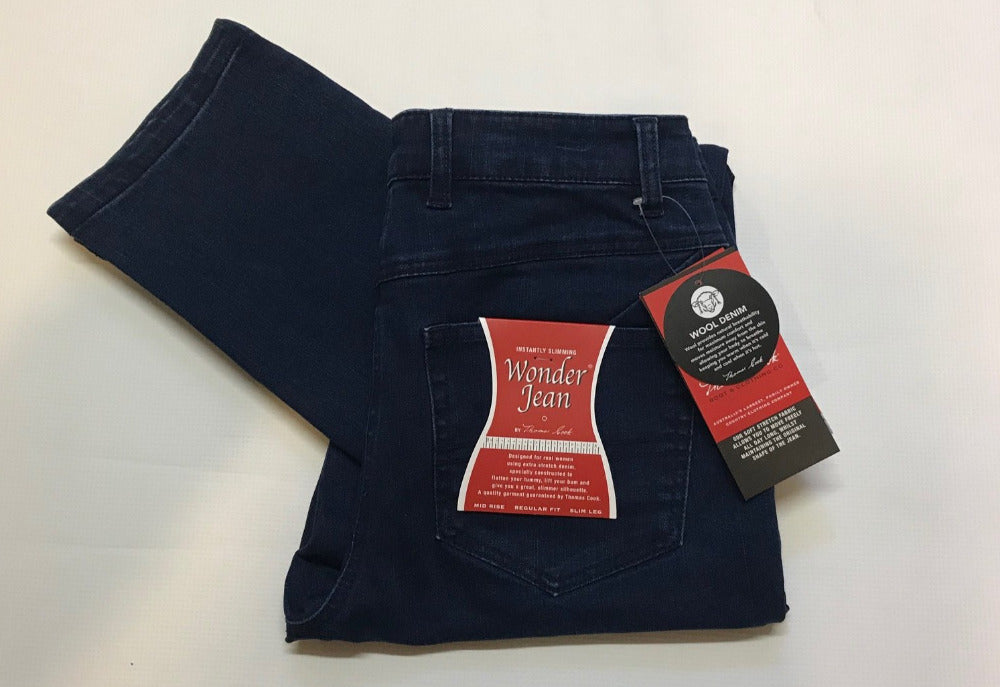 Thomas Cook Womens Wool Denim Wonder Jean