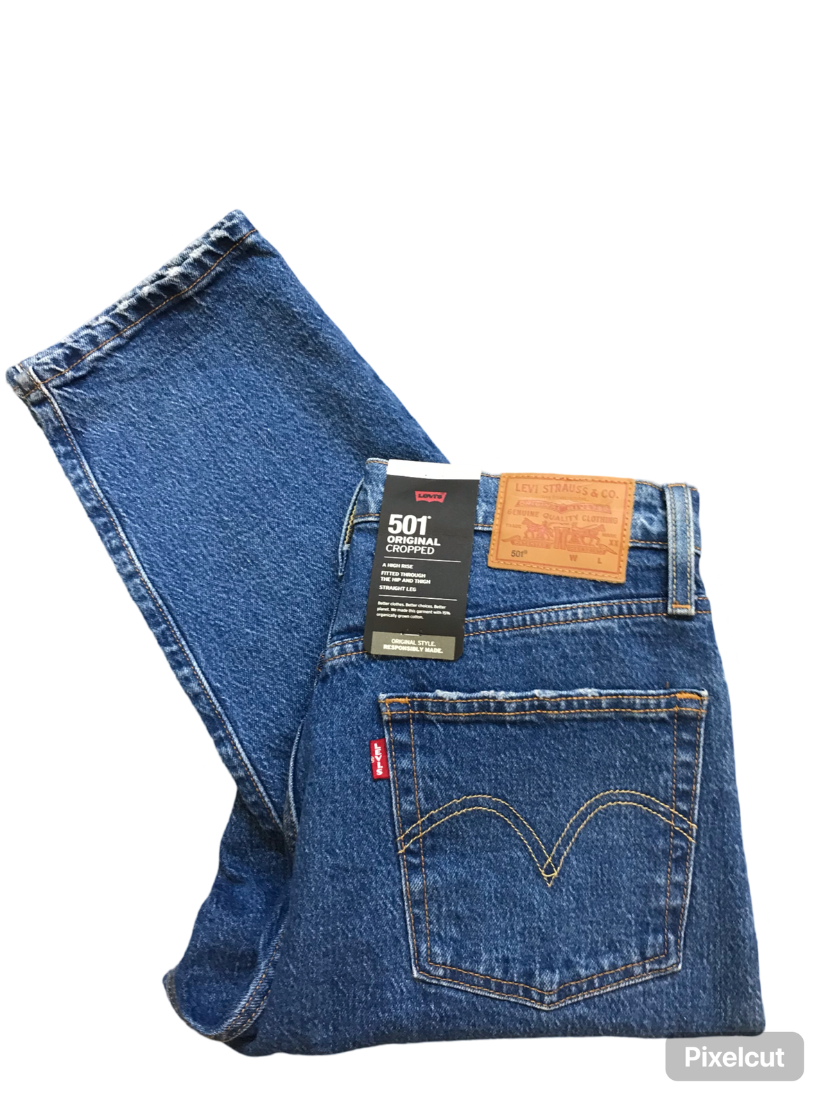 501 Original cropped Stonewash – Bullick Blackmore / McLeods Online Store