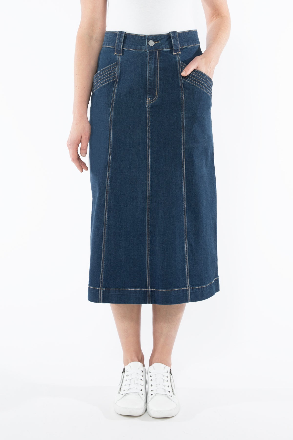 Jump Denim Skirt