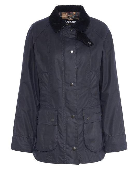 Barbour Beadnell Wax Jacket Navy