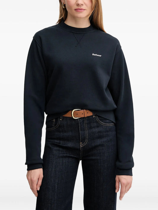 Barbour Bede Crew Sweatshirt Navy