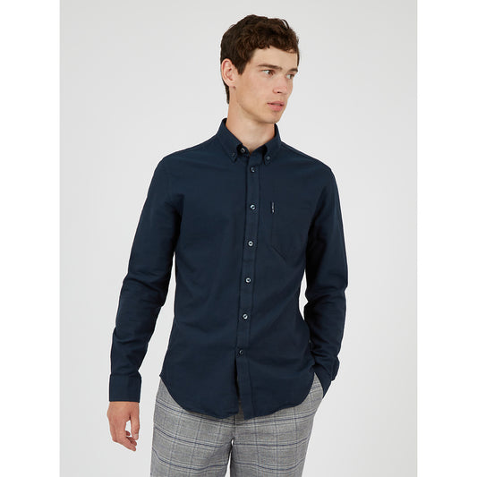 Ben Sherman Shirt Oxford Navy