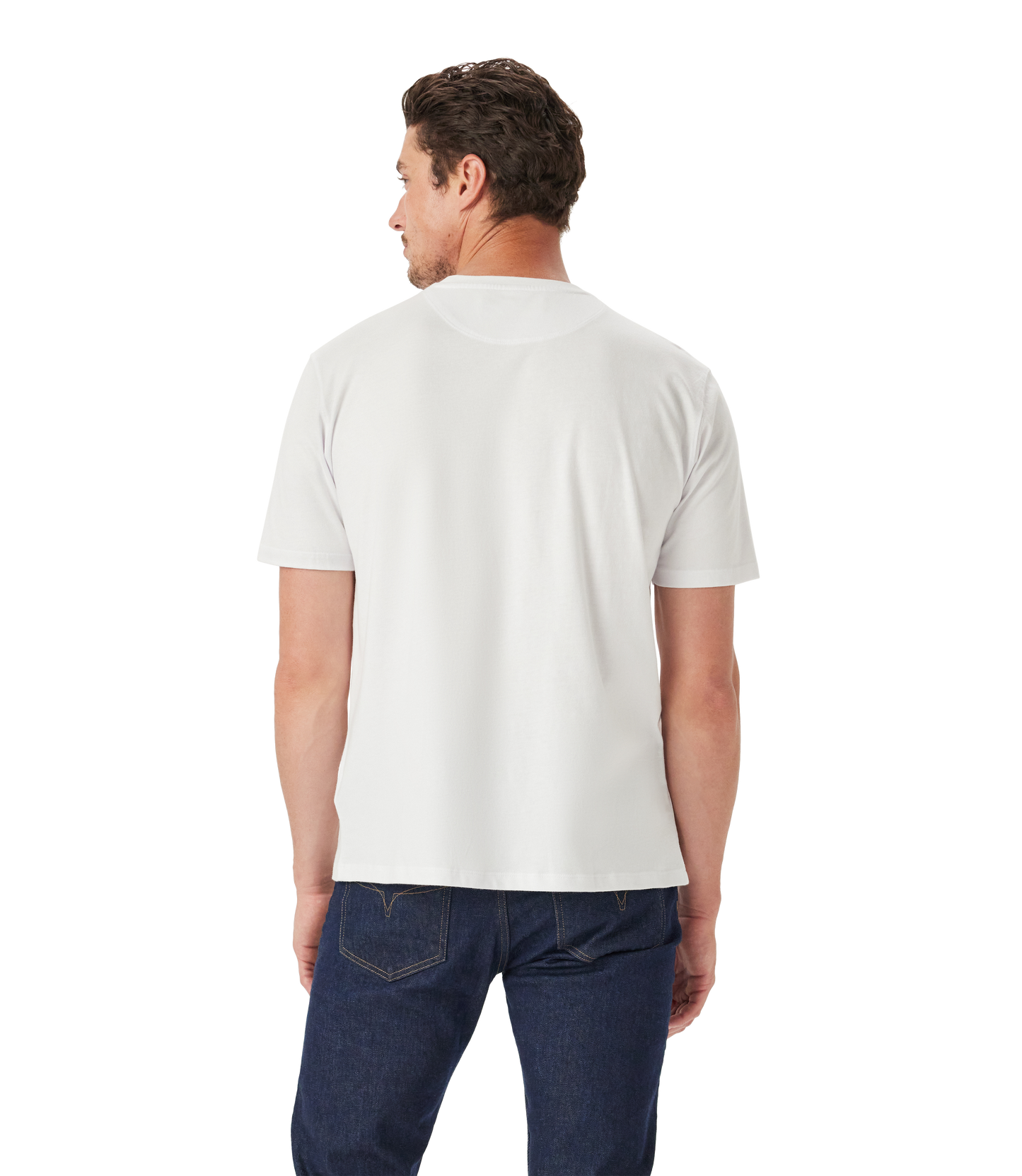 Parson T-Shirt White/Chestnut