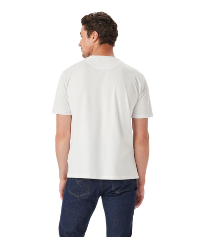 Parson T-Shirt White/Chestnut