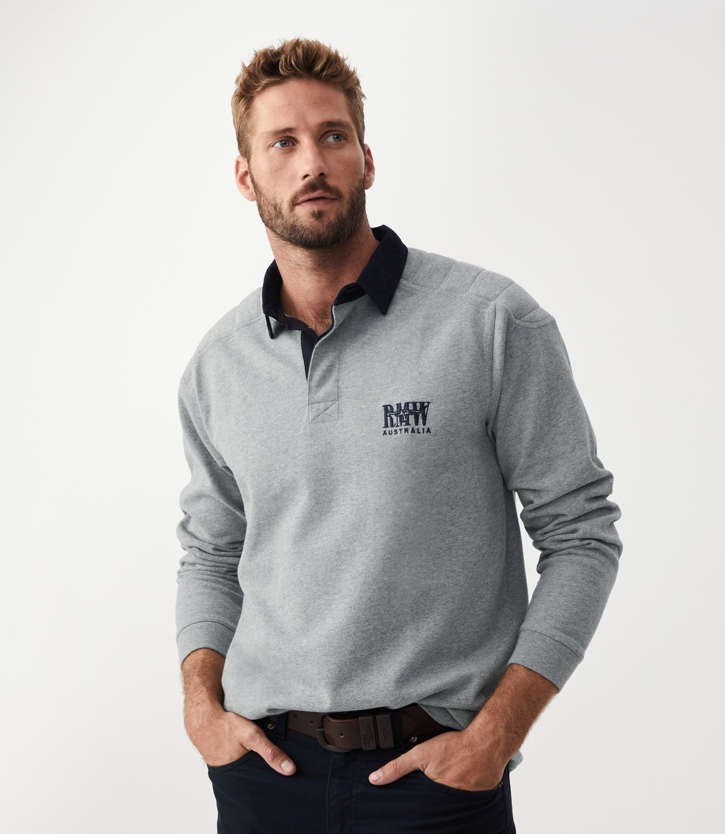 Classic RMW Rugby Grey/Navy