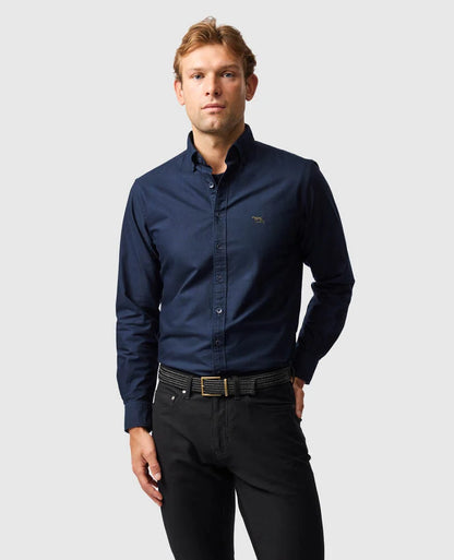 Gunn Oxford Shirt Eclipse 