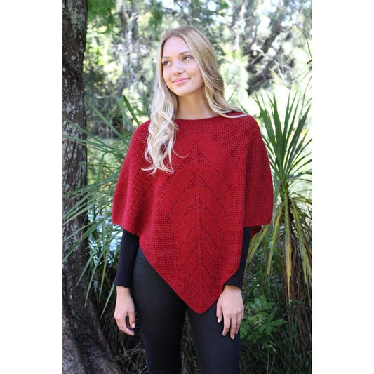 Lothlorian Women’s Possum Merino Lace Poncho