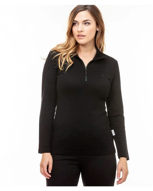Swanndri Women's Plymouth Half Zip Marino