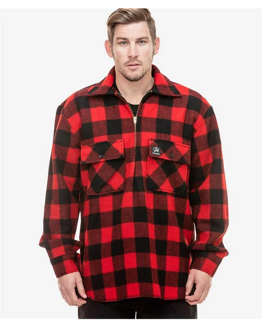 Swanndri Ranger Bush Shirt Red/Black