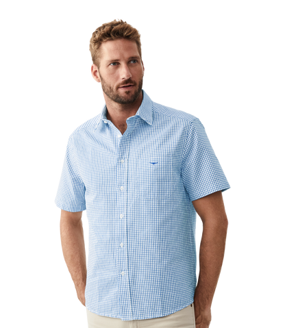 Hervey Shirt White/Blue