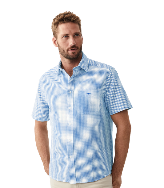 Hervey Shirt White/Blue