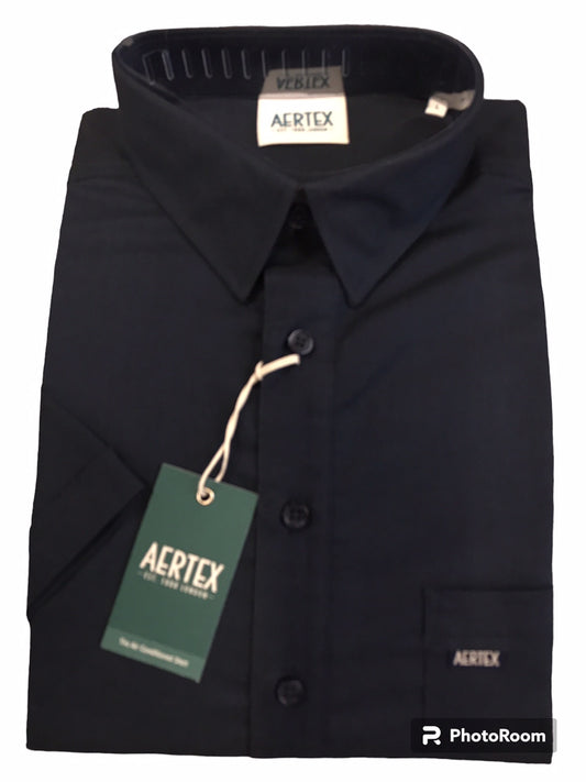 Aertex Plain Navy