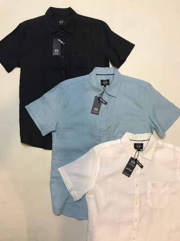 Coast Clothing Linen Shirt – Short Sleeve