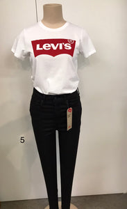 Levi's Mile High Super Skinny Hyperstretch Jean – Black