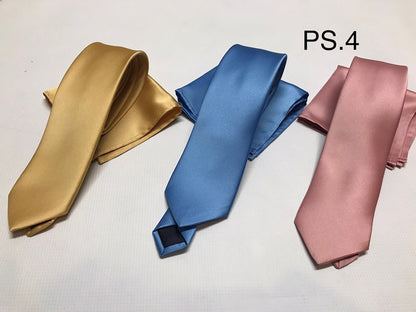 Fellini Tie & Pocket Square – Satin