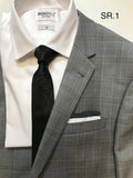Savile Row 'Abram' Check Suit